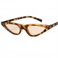 NYWOOH Cat Eye Sunglasses Women 90s Sun Glasses Retro Black Red Triangle Sunglass Trendy Gifts