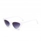 Peekaboo cute sexy retro cat eye sunglasses women small black white 2018 triangle vintage cheap sun glasses red female uv400
