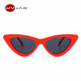 UVLAIK Fashion Cat Eye Sunglasses Women Brand Designer Vintage Retro Sun glasses Female Fashion Cateyes Sunglass UV400 Shades